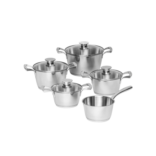 Bugatti Stainless Steel 9-piece Cookware Set