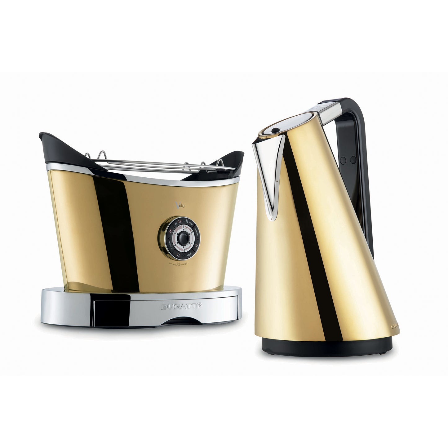 Bugatti Volo 2-Slice Toaster - Gold