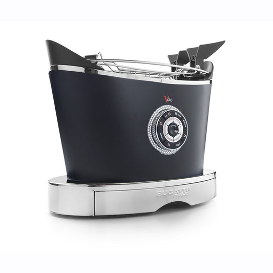 Bugatti Italy Volo Light Details Toaster - Black