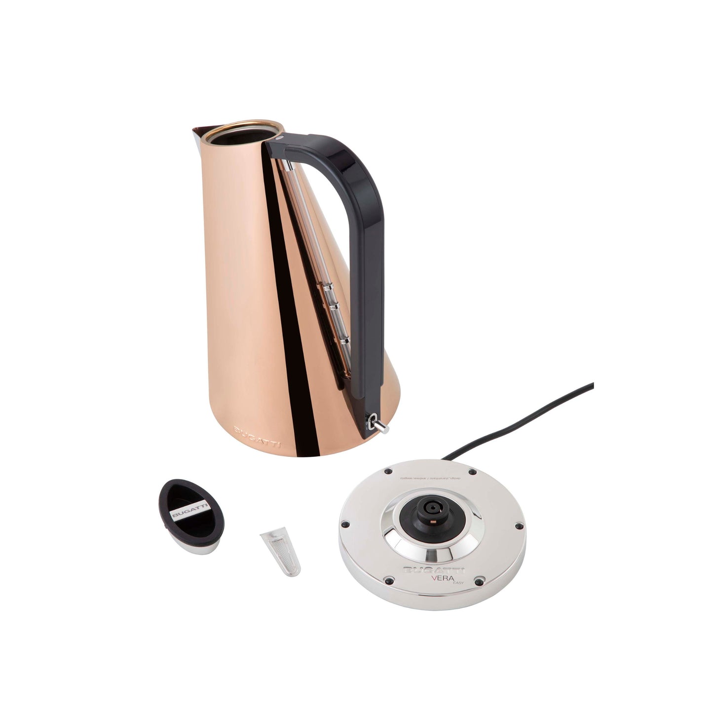Bugatti Italy Vera Easy New Kettle - Rose Gold