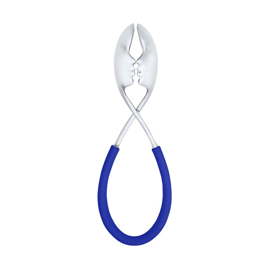 Bugatti Kiss Salad Tongs - Blue