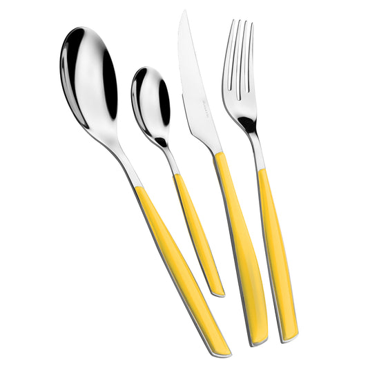 Bugatti Glamour 24-piece Cutlery Set - Yellow