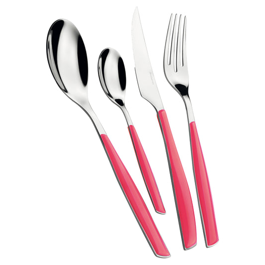 Bugatti Glamour 24-piece Cutlery Set - Pink Paradise