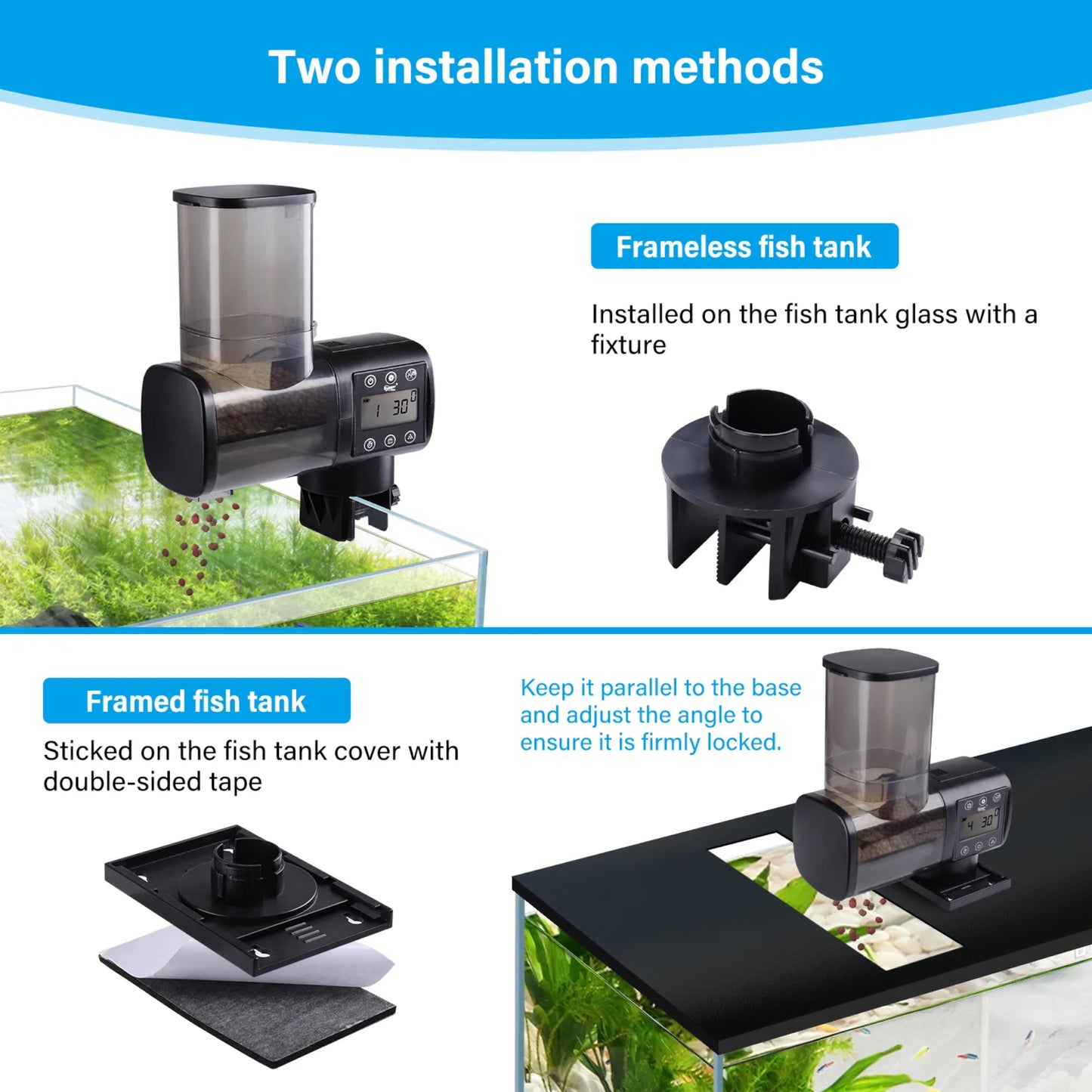 Hygger Automatic Fish Feeder for Aquarium