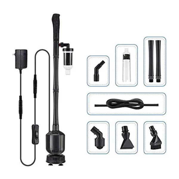 Hygger 5-in-1 electric aquarium gravel cleaner and water changer