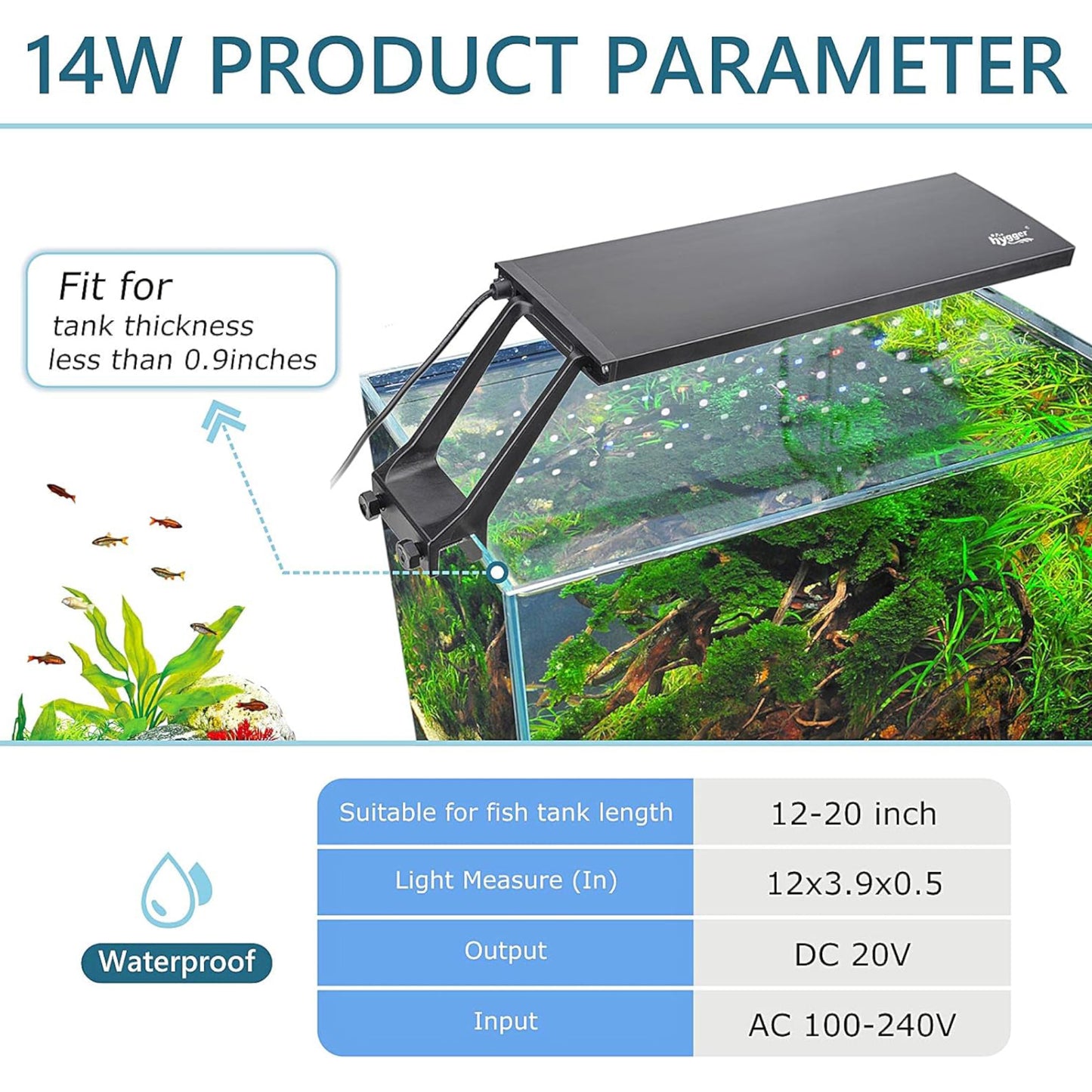 Hygger Planted Aquarium Led Light