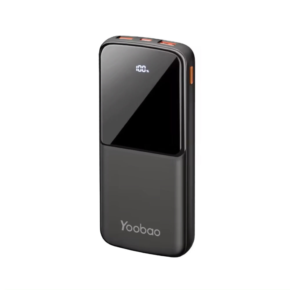 Yoobao High Capacity Powerbank with LED Digital Display 10000mAh - Black