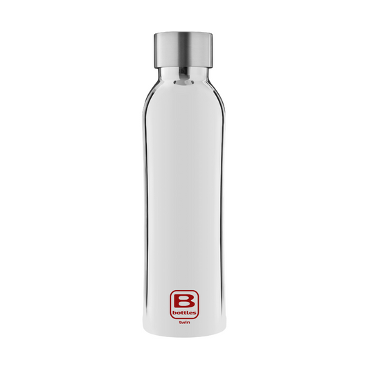Bugatti B Bottle Twin Wall Silver Lux 500ml *PRE-ORDER*