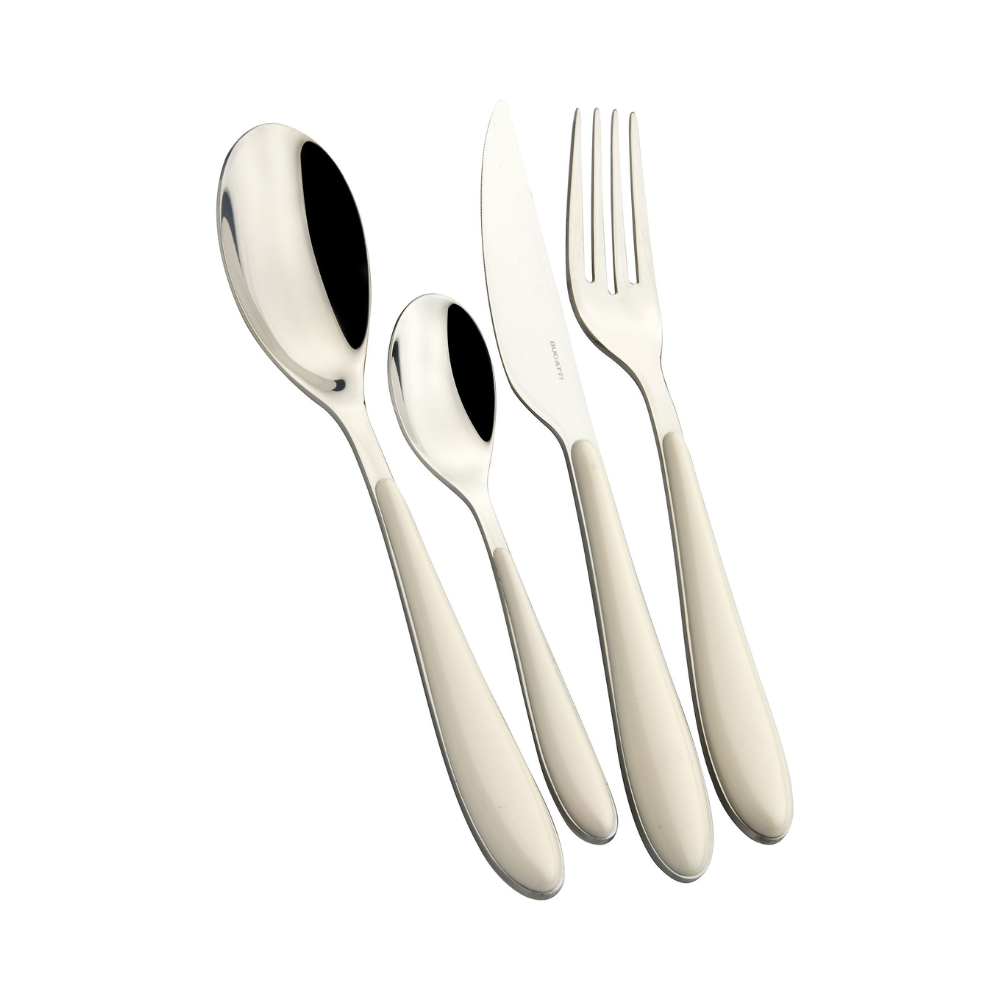 Bugatti Gioia 24-piece Cutlery Set - Ivory
