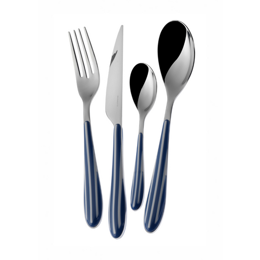 Bugatti Zebra 24-piece Cutlery Set - Blue